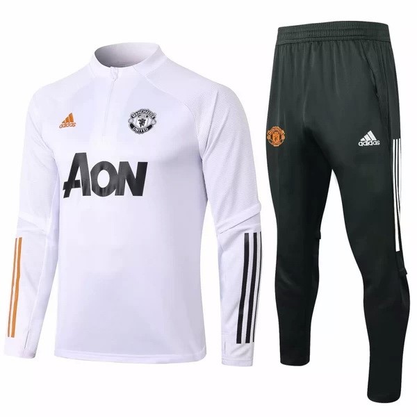 Chandal Manchester United 2020 2021 Blanco Negro